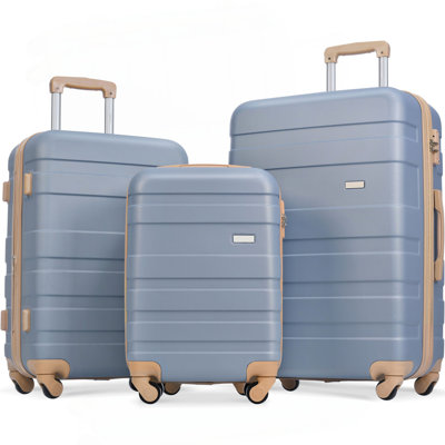 Luggage Sets New Model ABS Hardshell 3pcs with TSA Lock 20''24''28''