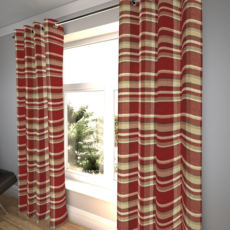 Crescio Blackout Curtain Pair, 167 W x 182 D cm