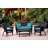 Cecilton 4 Piece Rattan Sofa Seating Group -27165463-23609058