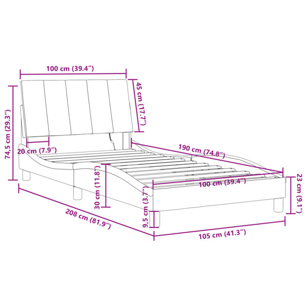 Dimensions du produit