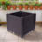 Weather-Resistant Raised Planter Boxes - Extra Deep Self-Watering Bed For Patio & Terrace Gardens-58493177
