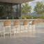 Tabouret de comptoir Rosalind