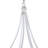 Nakita Chandelier - White-87387586