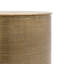 Delphine Embossed Metal Side Table