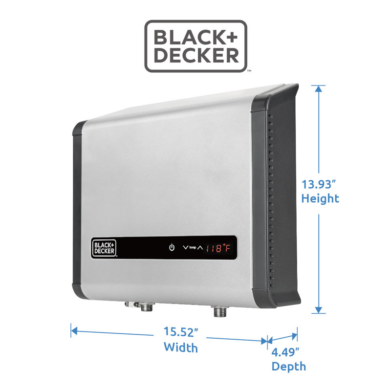 Chauffe-eau électrique sans réservoir 18 kw/240 volts 3,7 gpm