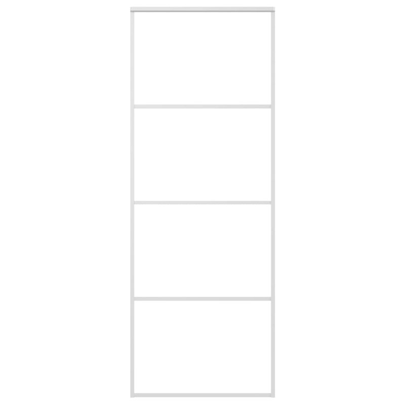 Adolphus Glass Sliding Door, 205cm H x 76cm W x 5cm D
