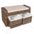 Palermo Wicker Storage Bench