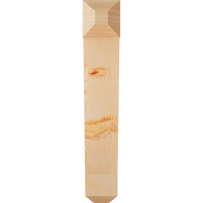 Support pour artisan traditionnel, Douglas (lisse), 24" H x 4" W x 16" D