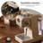 Small Home Semi-Automatic Retro Espresso Coffee Maker, Capsule Extraction with Steam Milk Frothing