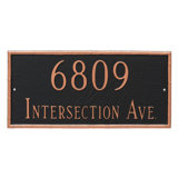 Washington 2-Line Wall Address Plaque