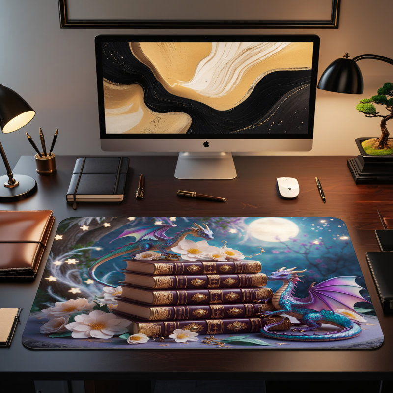 Polyester Desk Pad, 23.6x13.8