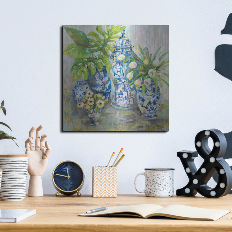 «Spring Ginger» par Jeanette Vertentes, H 12 po x l 12 po