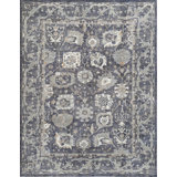 Transitional One-of-a-Kind Rectangle 9 X 11'10" Hand Knotted Area Rug