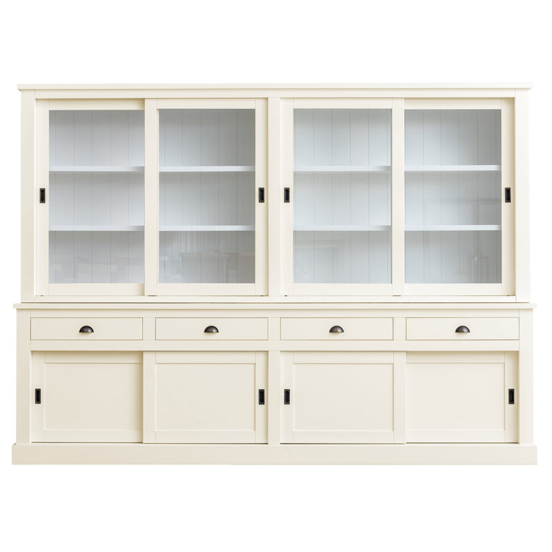 Butler Display Cabinet, Cream 