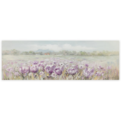 Blooming Summer Hand -Painted Acrylic Painting