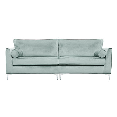 Giancarlo 4 Seater Velvet Sofa