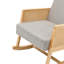 Alicio 78 cm H Wood Rocking Chair