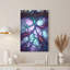 «Mauve et bleu sarcelle», art abstrait sur toile-133564381