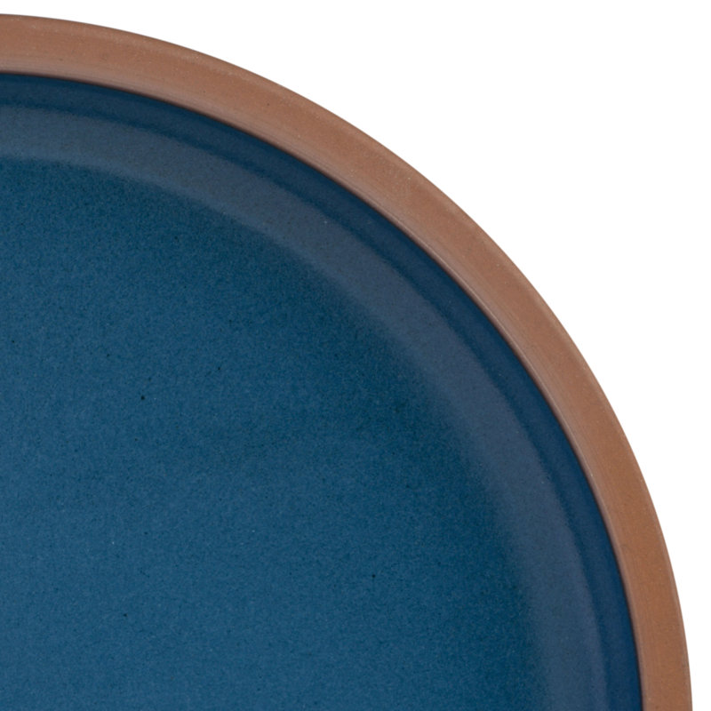 Service de vaisselle Gibson Soho Lounge Lagos Coupe, service pour 4 (16 pièces), Bleu