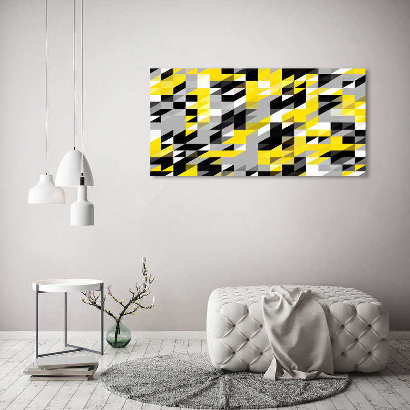 Geometric Background - Wrapped Canvas Print