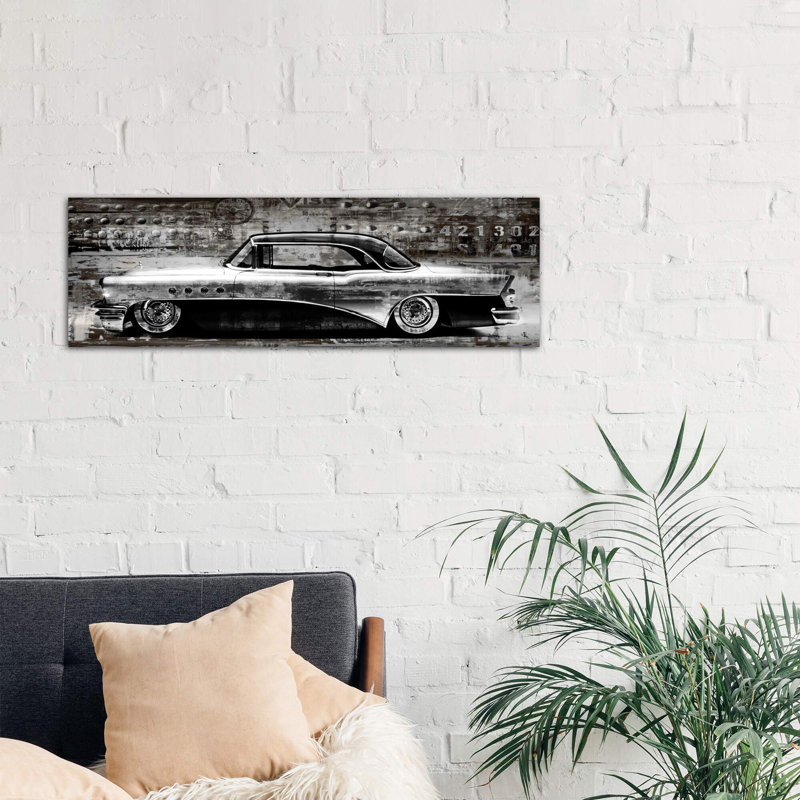 Classic Ride by Dylan Matthews - Wrapped Canvas Panoramic Print, No Frame, 30.48 cm H x 91.44 cm W x 3.175 cm D