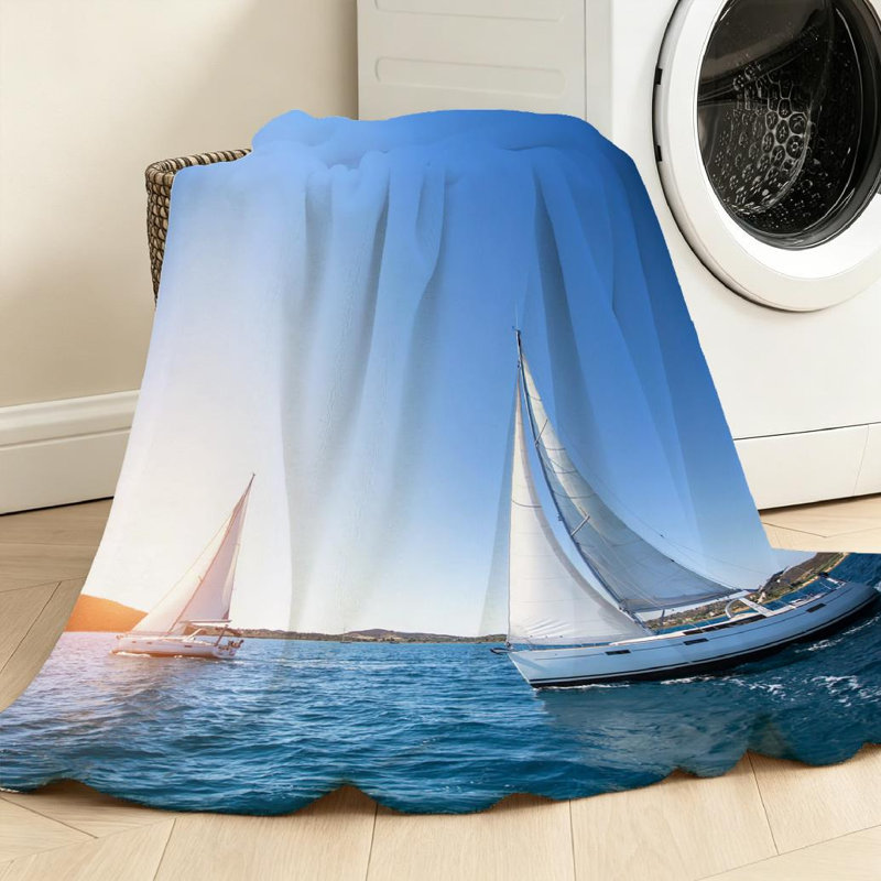 Jeté en molleton blanc ultra doux en flanelle de luxe, Throw 30" x 40"