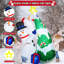 Arbre de Noël gonflable 7 pi bonhomme de neige