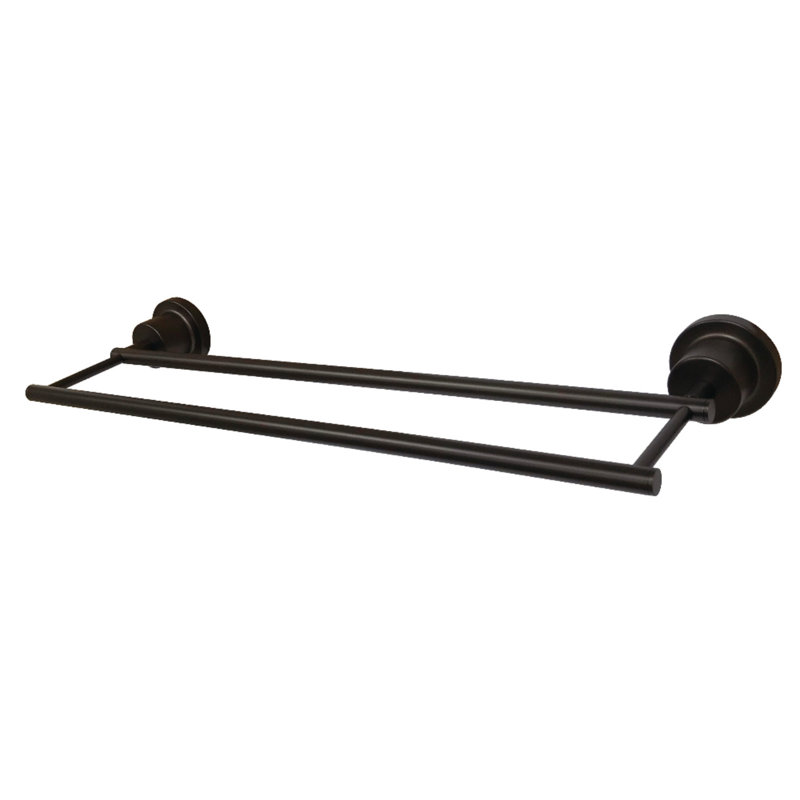 Kingston Brass Concord 18-Inch Dual Towel Bar, Oil Rubbed Bronze