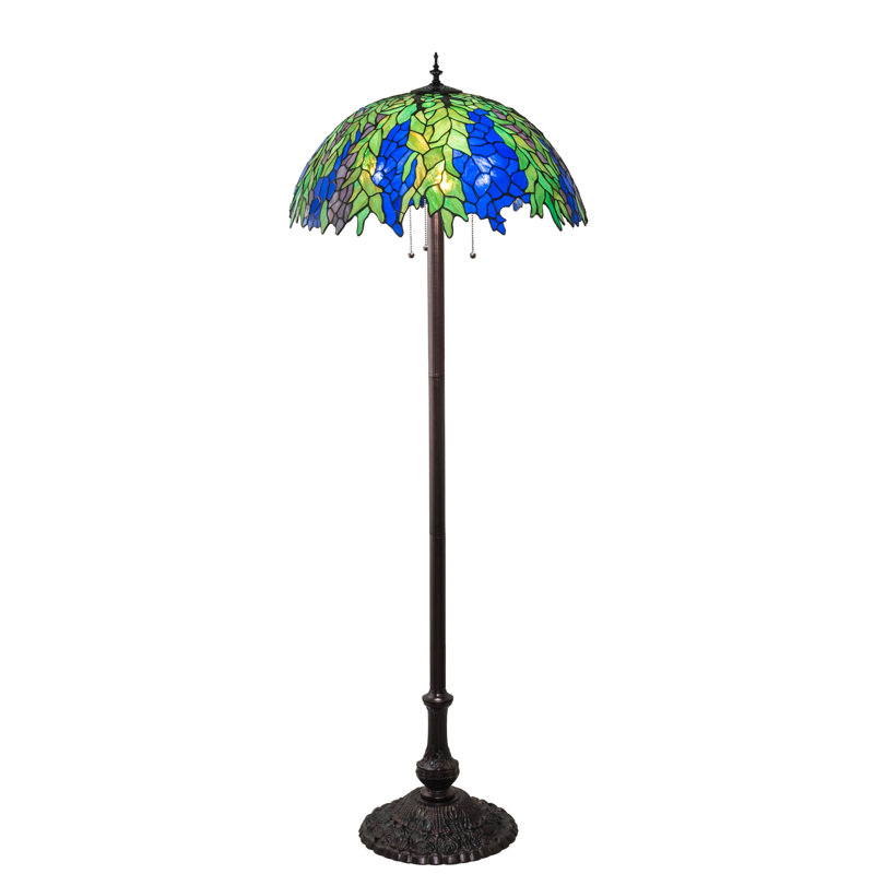 Lampe sur pied 62 po Tiffany Honey