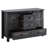 Dreavyn 47" Farmhouse Dresser with 2 Sliding Barn Doors&4 Drawers,Black-241388742