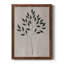 Feuilles et bois I - reproduction d'un cadre photo sur toile-252010375-252010373