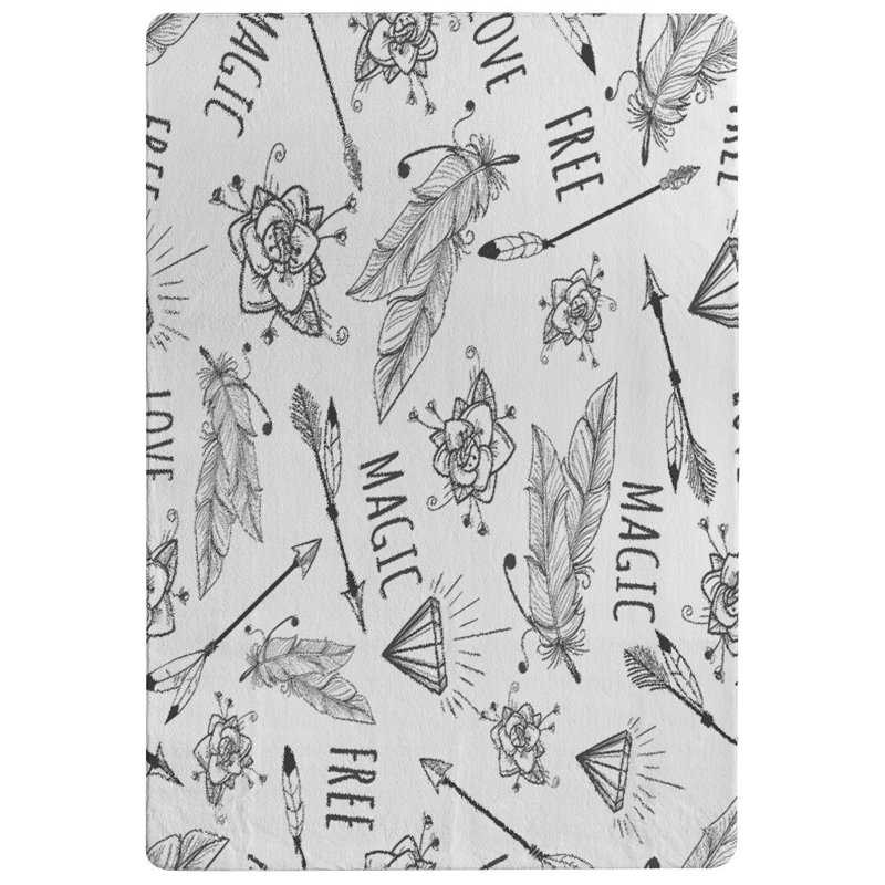 Duncan Shag Area Rug, Rectangle 160 x 230cm