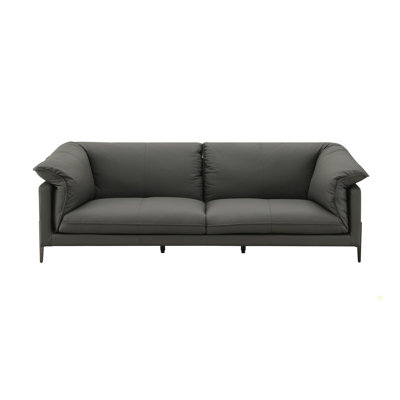 Causeuse en cuir fleur Tadi