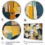 Expressionnisme abstrait carré - peinture abstraite murale-720774611-720774617