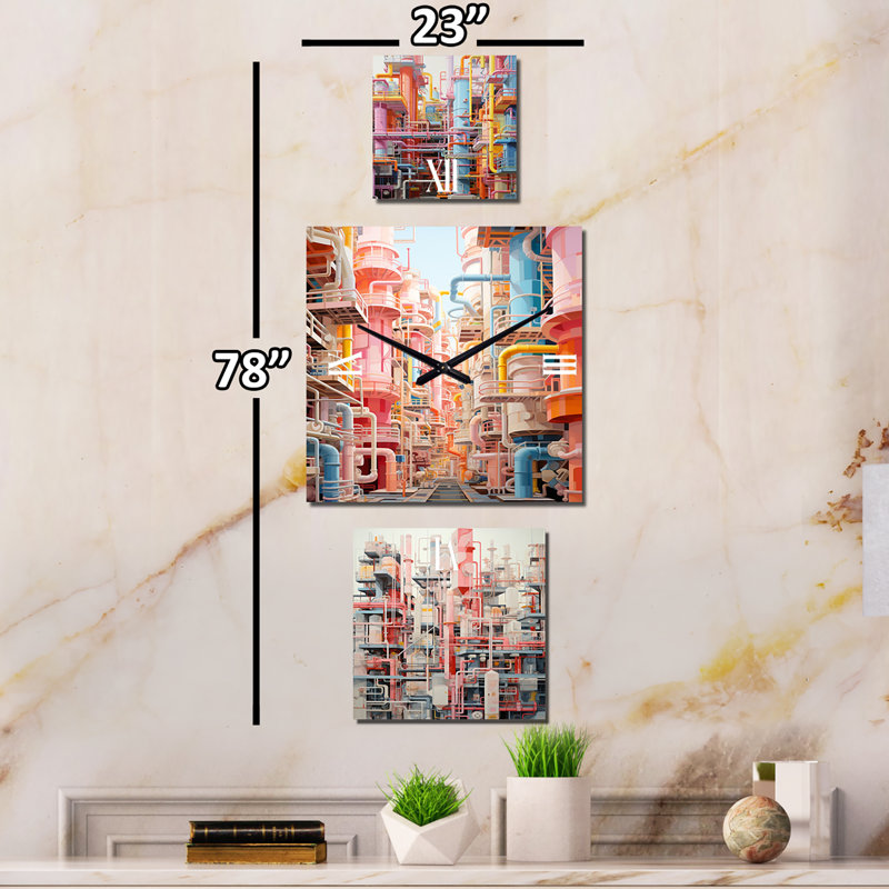 Maddyson Metal Wall Clock