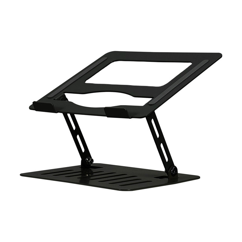 Aluminum Computer Desk, Black