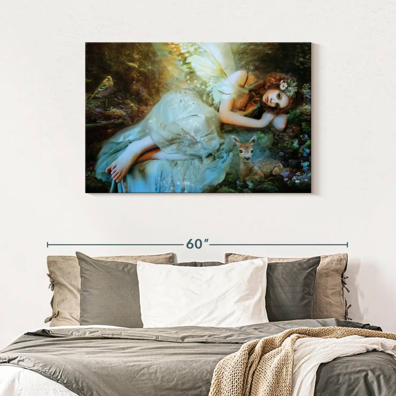 Kelan Spring Fairy, 30" H x 45" W