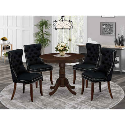 Caralisa Round 36Dining Set by Alcott Hill
