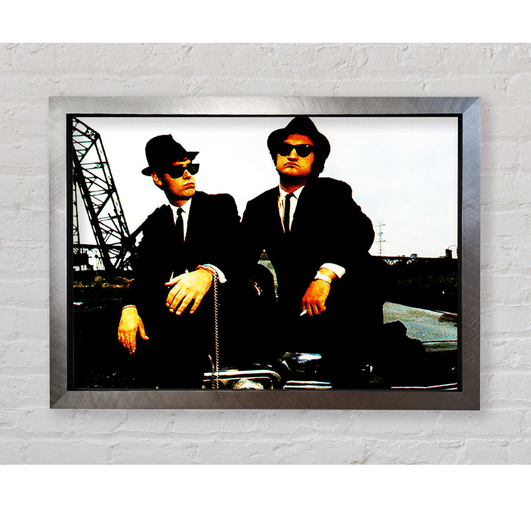 The Blues Brothers Jake und Elwood - Einzelne Bilderrahmen Kunstdrucke