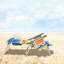 Chaise de plage inclinable
