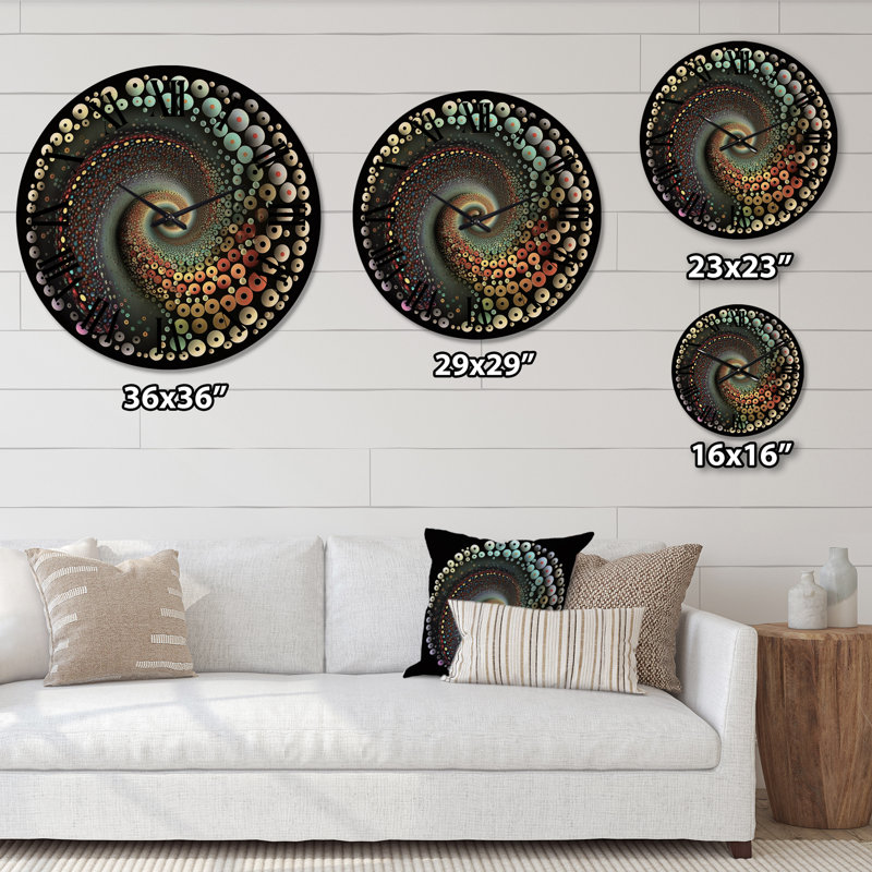 Horloge murale Iridiscdent, Grand