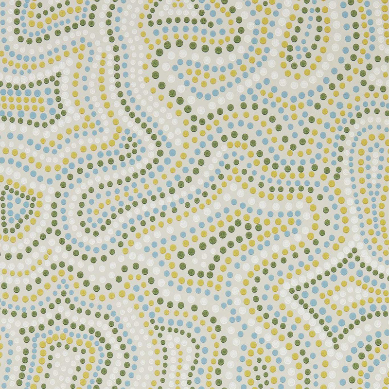 Sunstone Wallpaper, Celestial/Fig Leaf/Nectar