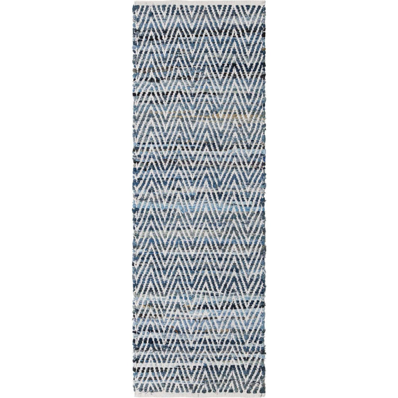 Skila Cotton Chevron Indoor Rug, Runner 2'2" x 6'1"