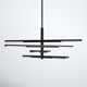 Erik 8 Light Metal Dimmable LED Sputnik Chandelier