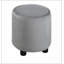 Lit tapissier au sol avec bureau de chevet intégré et tabouret rond, parfait pour le confort et l'efficacité de l'espace-1121200118-1121200116