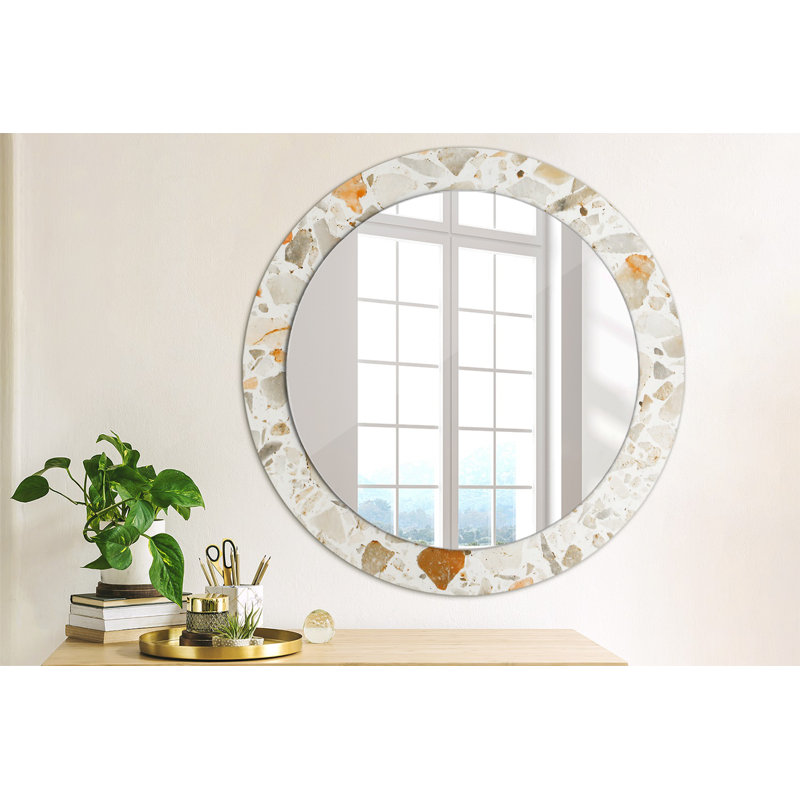 Huldar Glass Flat Wall Mirror