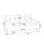 Causeuse-coussin standard en cuir véritable brun-1715846784