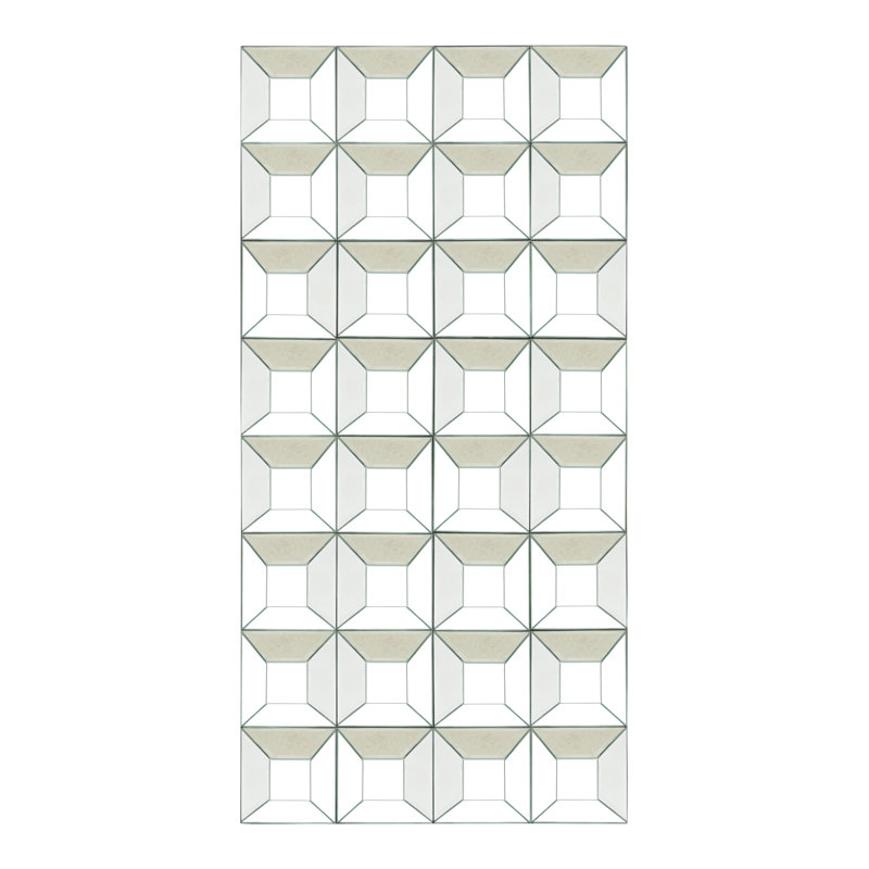 Chippenham Solid Wood Flat Wall Mirror