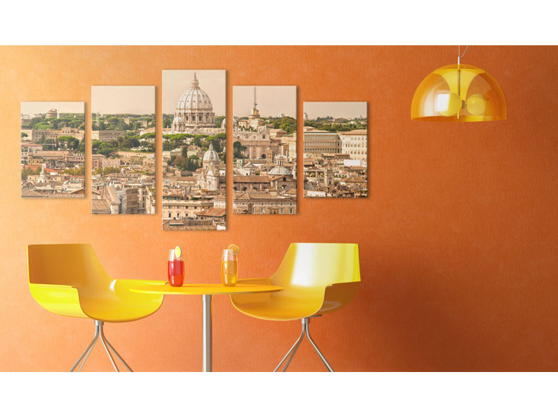No Frame Print on Canvas, 100cm H x 200cm W