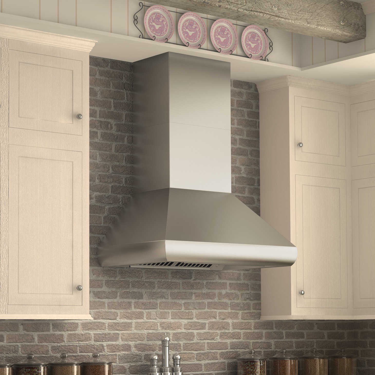 ZLINE Kitchen and Bath 48 Professional 700 CFM Ducted Wall Mount Range Hood  in Stainless Steel u0026 Reviews | Wayfair